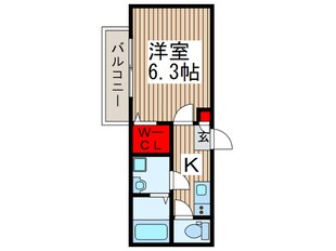 Ｋ´ｓ　ｃｉｔｙ大宮　の物件間取画像